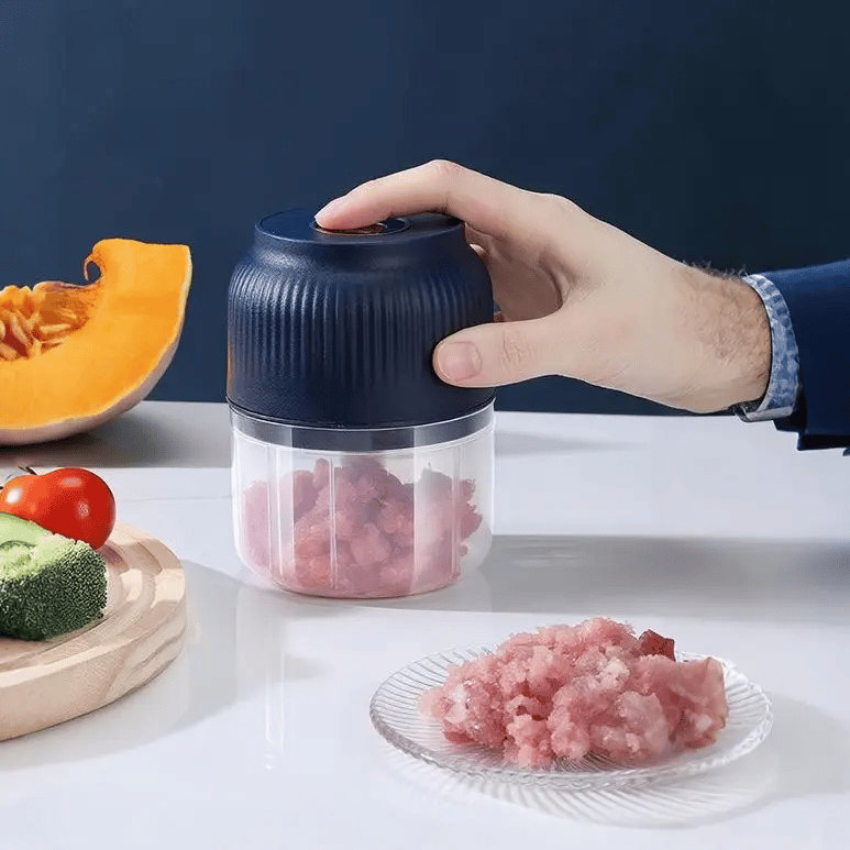 ✨ Ultimate Electric Garlic & Veggie Chopper – For Effortless, All-Day Food Prep! ⏱️🔪