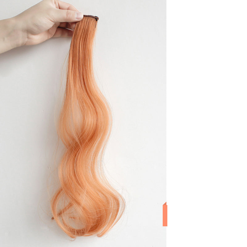 Curly Hair Extensions with Highlights Long Popular Color Wig