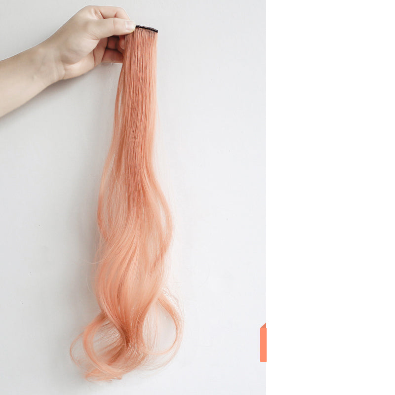 Curly Hair Extensions with Highlights Long Popular Color Wig