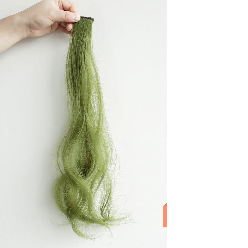 Curly Hair Extensions with Highlights Long Popular Color Wig