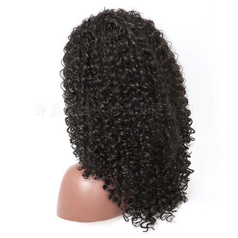 Cross-Border Hot Sale Fluffy Long Curly Wig