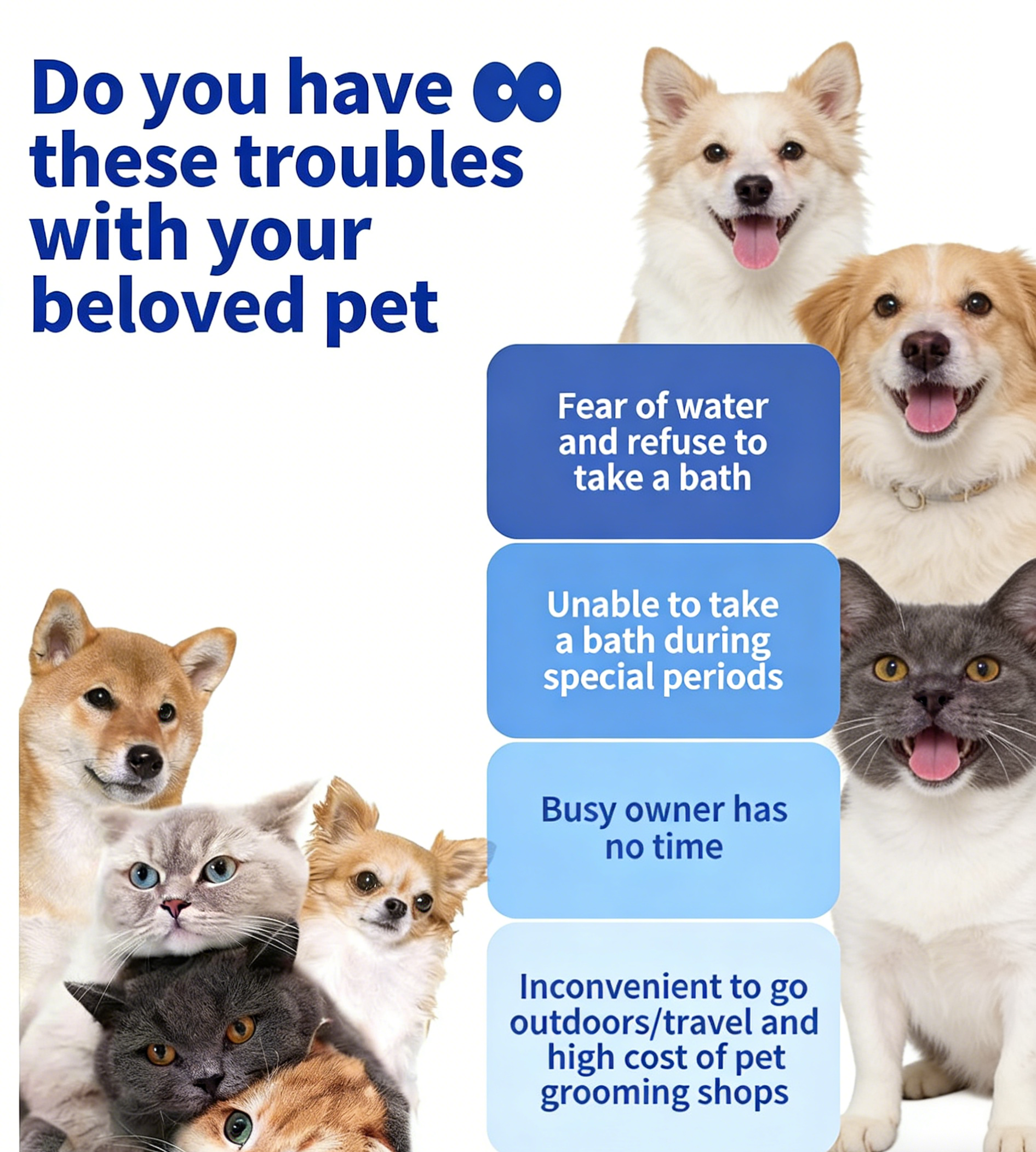 🐱🐕Pet cleaning gloves