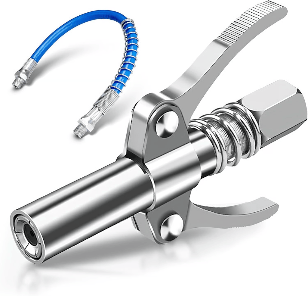 ✨LAST DAY ALERT 49% OFF🔥Double Handle High Pressure Quick Release Grease Coupler