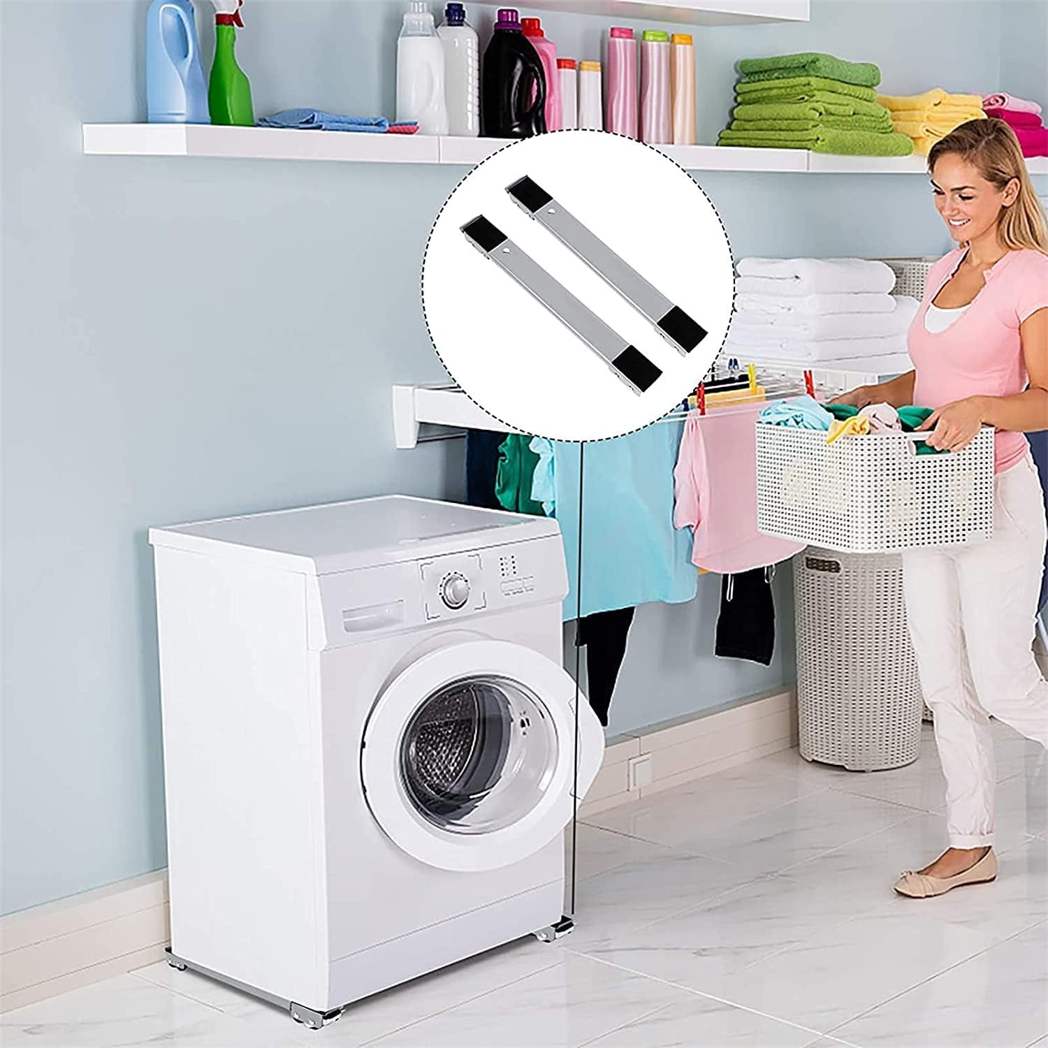 Multifunctional removable and adjustable base