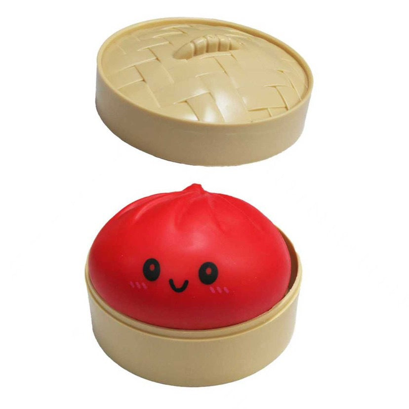 Stress-relieving toy expression buns