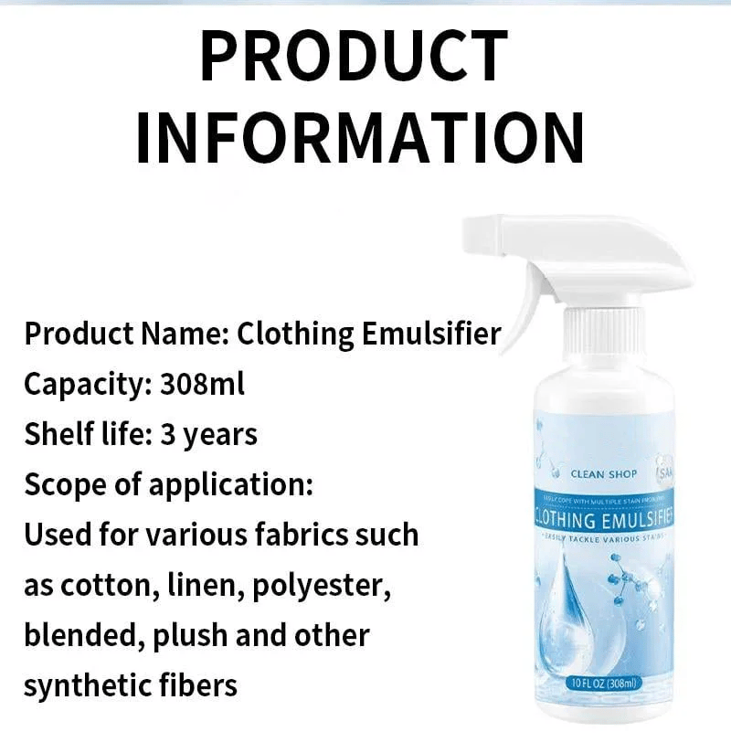 ✨Clothing emulsifier, Non-Ionic Laundry Pre-Treatment - Your Go-To Laundry Cleaner