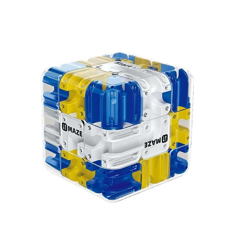 Roller Ball Maze Cube – 3D Brain-Teaser Puzzle Toy