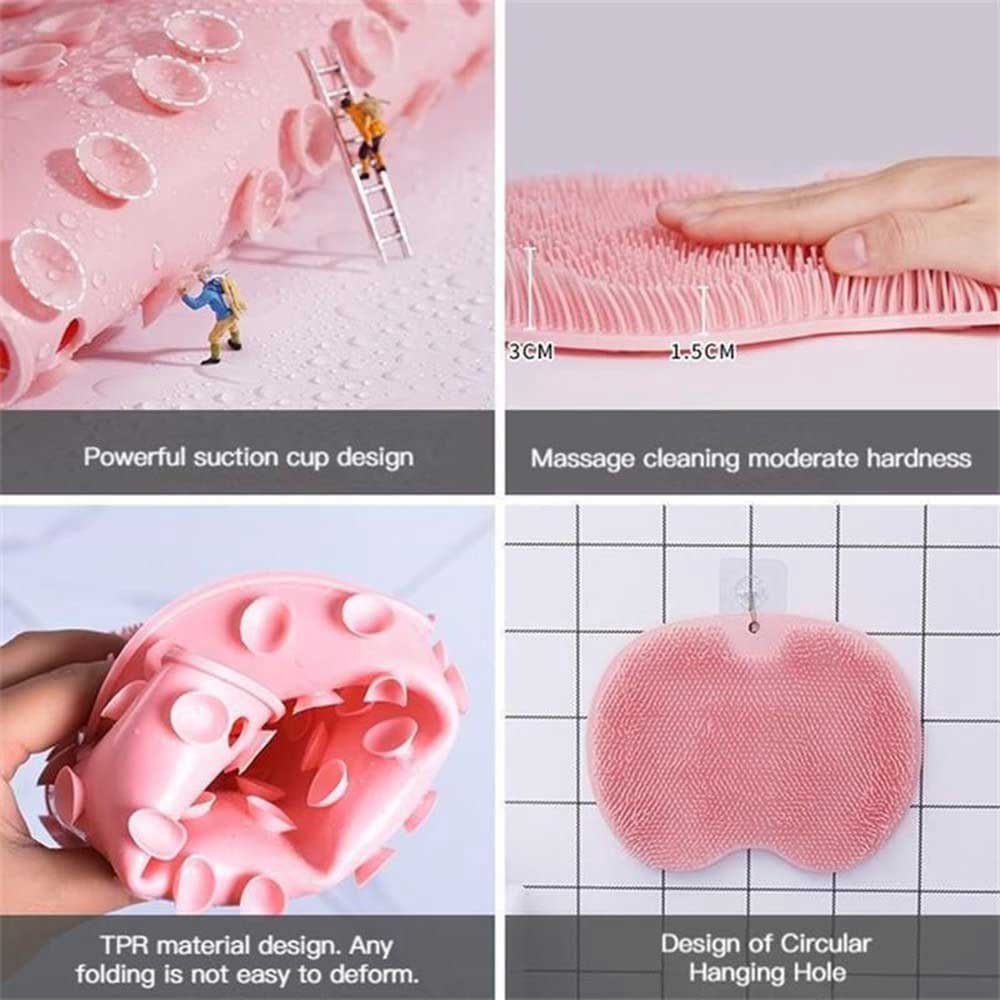 A perfect tool for bathing, rubbing feet and back