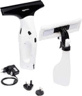 Cordless, rechargeable, automatic portable glass cleaner