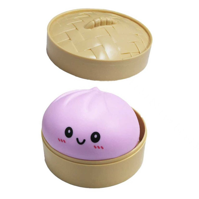 Stress-relieving toy expression buns