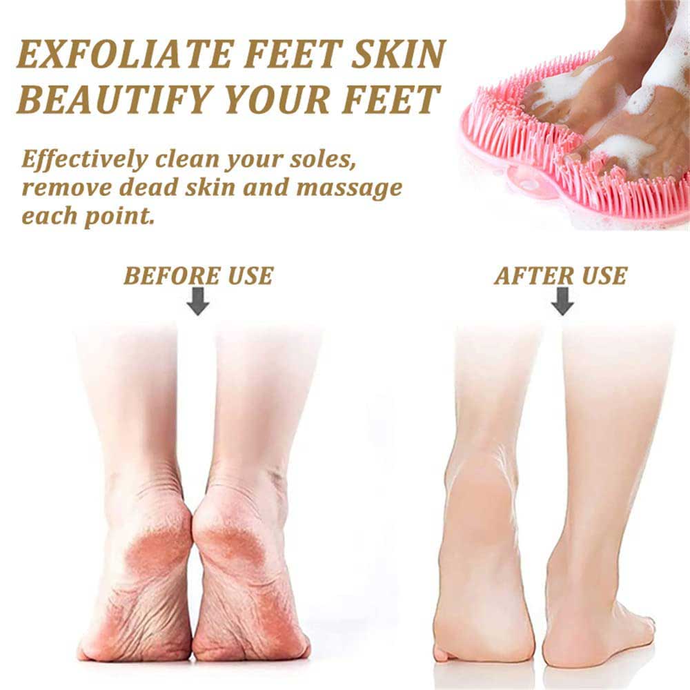 A perfect tool for bathing, rubbing feet and back