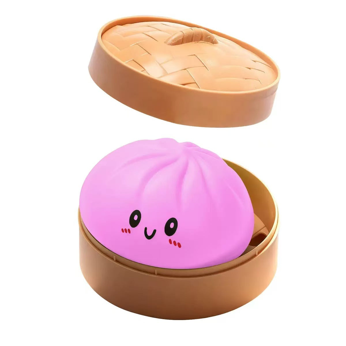 Stress-relieving toy expression buns