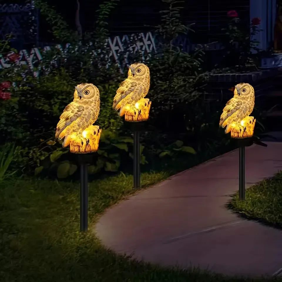 🔥 Holiday Special🔥 Waterproof Solar Owl Light