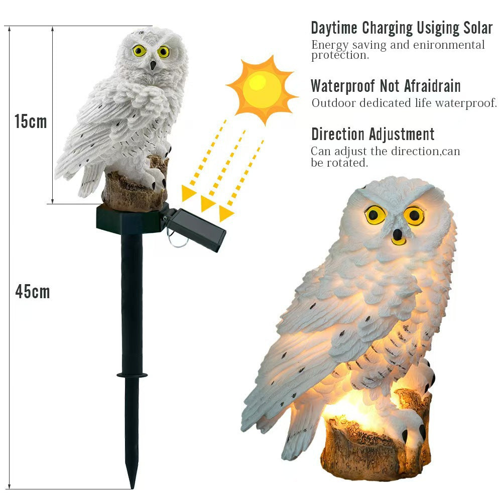 🔥 Holiday Special🔥 Waterproof Solar Owl Light
