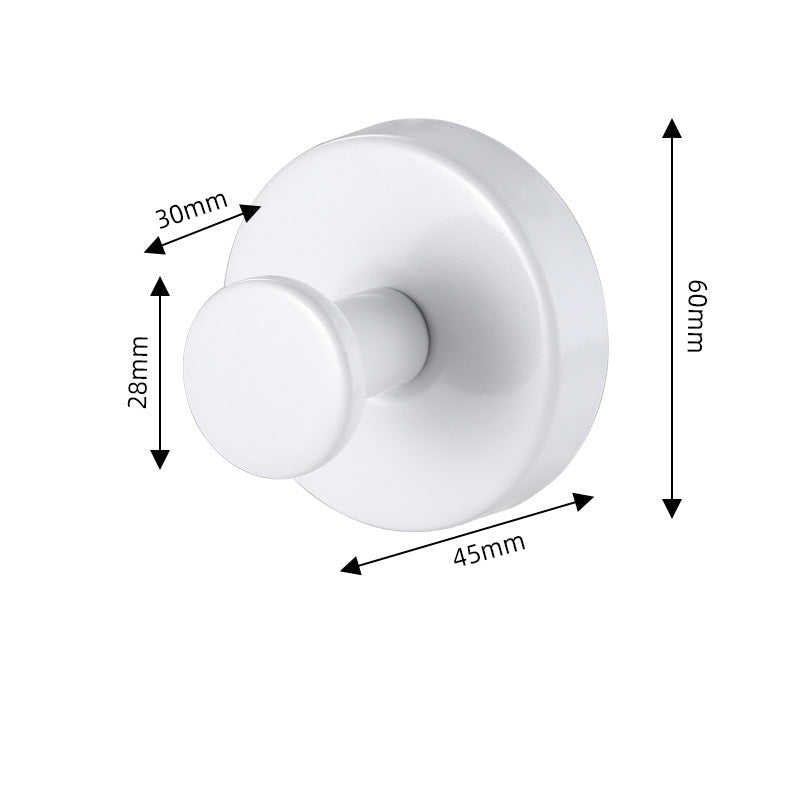Black Shower Suction Hooks – Twist &amp; Lock No-Drill Bathroom Organizers