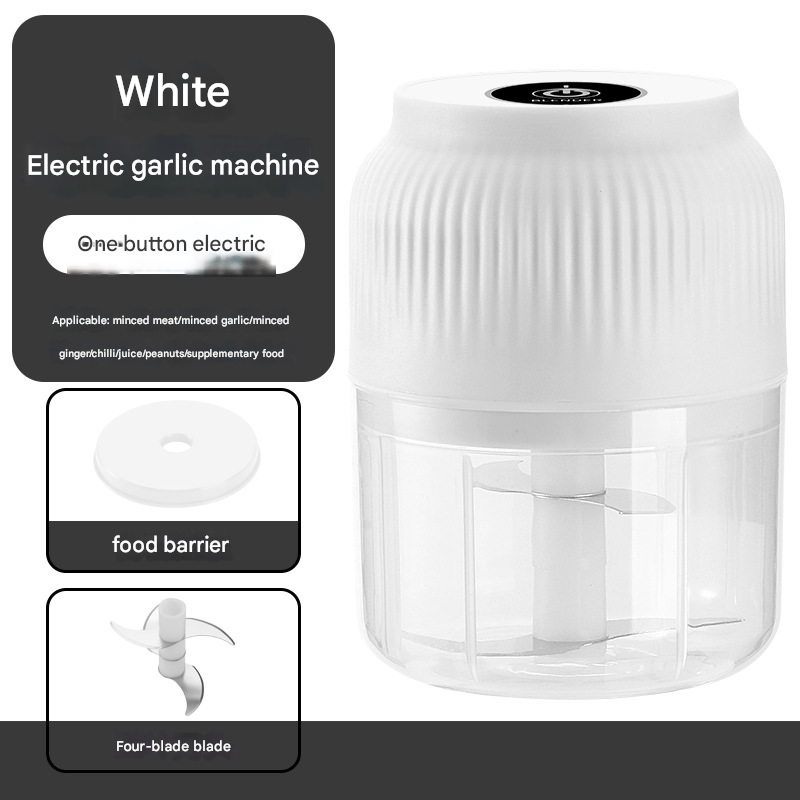 ✨ Ultimate Electric Garlic & Veggie Chopper – For Effortless, All-Day Food Prep! ⏱️🔪