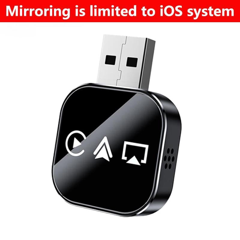 🔥2026 Upgrade 3 in 1 Wireless Carplay Mirror Link Adapter