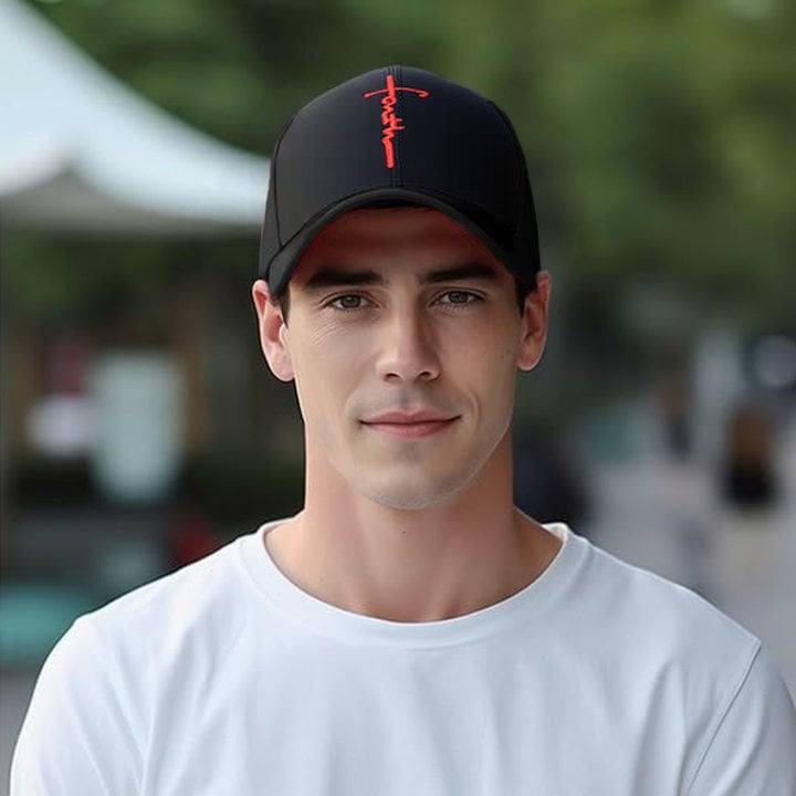 Cross Blessed Faith Christian Religious Gift Baseball Cap Men Women Dad Hat Trucker Hat Cowboy Hat