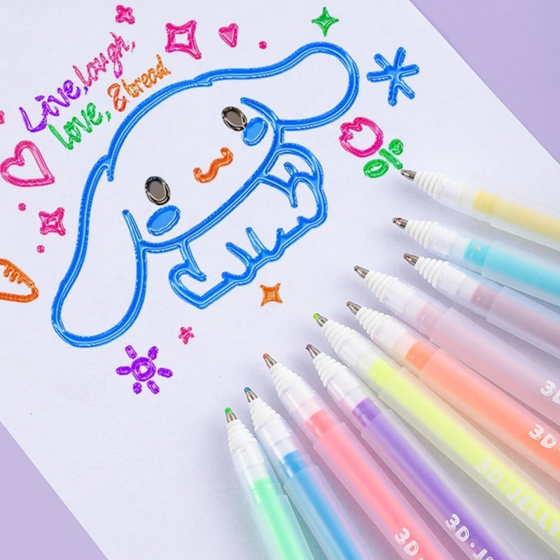 Bring Your Art to Life with 3D Jelly Ink