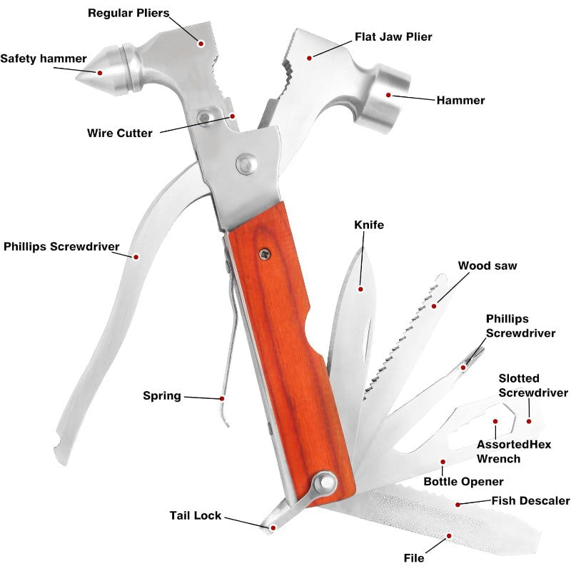 Survival Multi-Tool Hammer