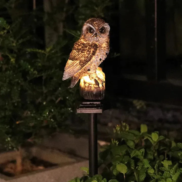 🔥 Holiday Special🔥 Waterproof Solar Owl Light